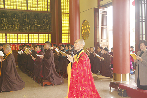 「药师如来」福建厦门石室禅院丙申年“药师佛精进关”正式起关