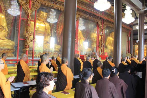 「佛教」陕西法门寺隆重举行中峰三时系念法会 「佛教」陕西法门寺隆重举行中峰三时系念法会