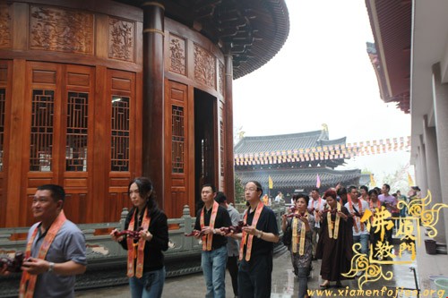 「水陆法会」2011年厦门太平岩寺第四届水陆法会之熏坛