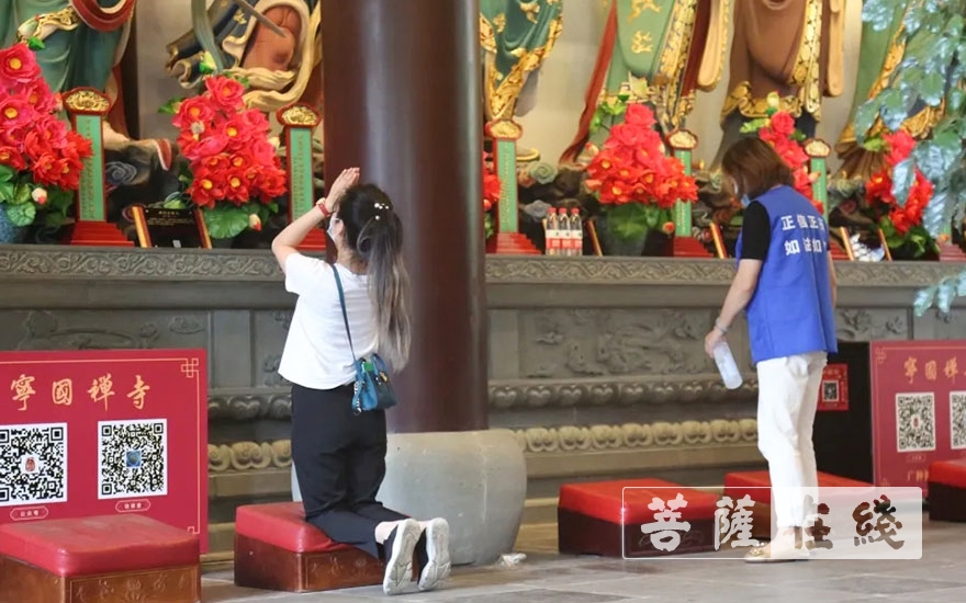 「宁国」上海宁国禅寺恢复开放首日 各项活动安全有序开展 「宁国」上海宁国禅寺恢复开放首日 各项活动安全有序开展