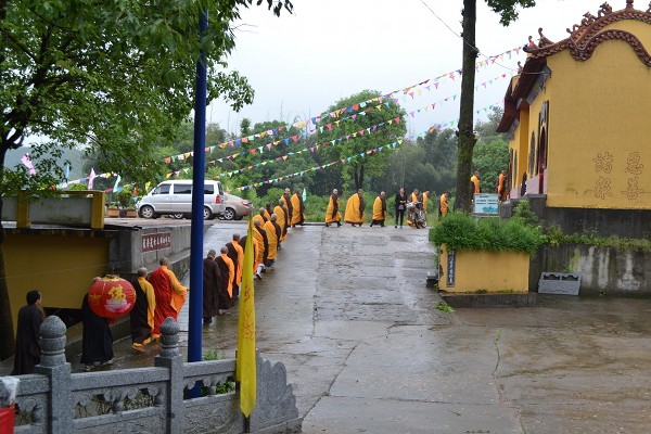 「佛教」湖南东山古寺隆重举行万缘法会熏坛洒净仪式 「佛教」湖南东山古寺隆重举行万缘法会熏坛洒净仪式