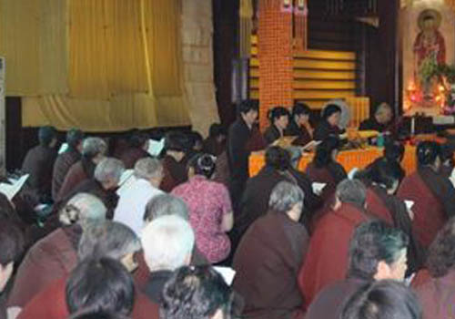「佛教」北京佛教居士林举办恭诵《维摩诘经》法会