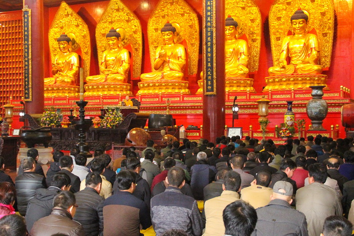 「出家」河北柏林禅寺隆重举行观音菩萨出家日纪念法会