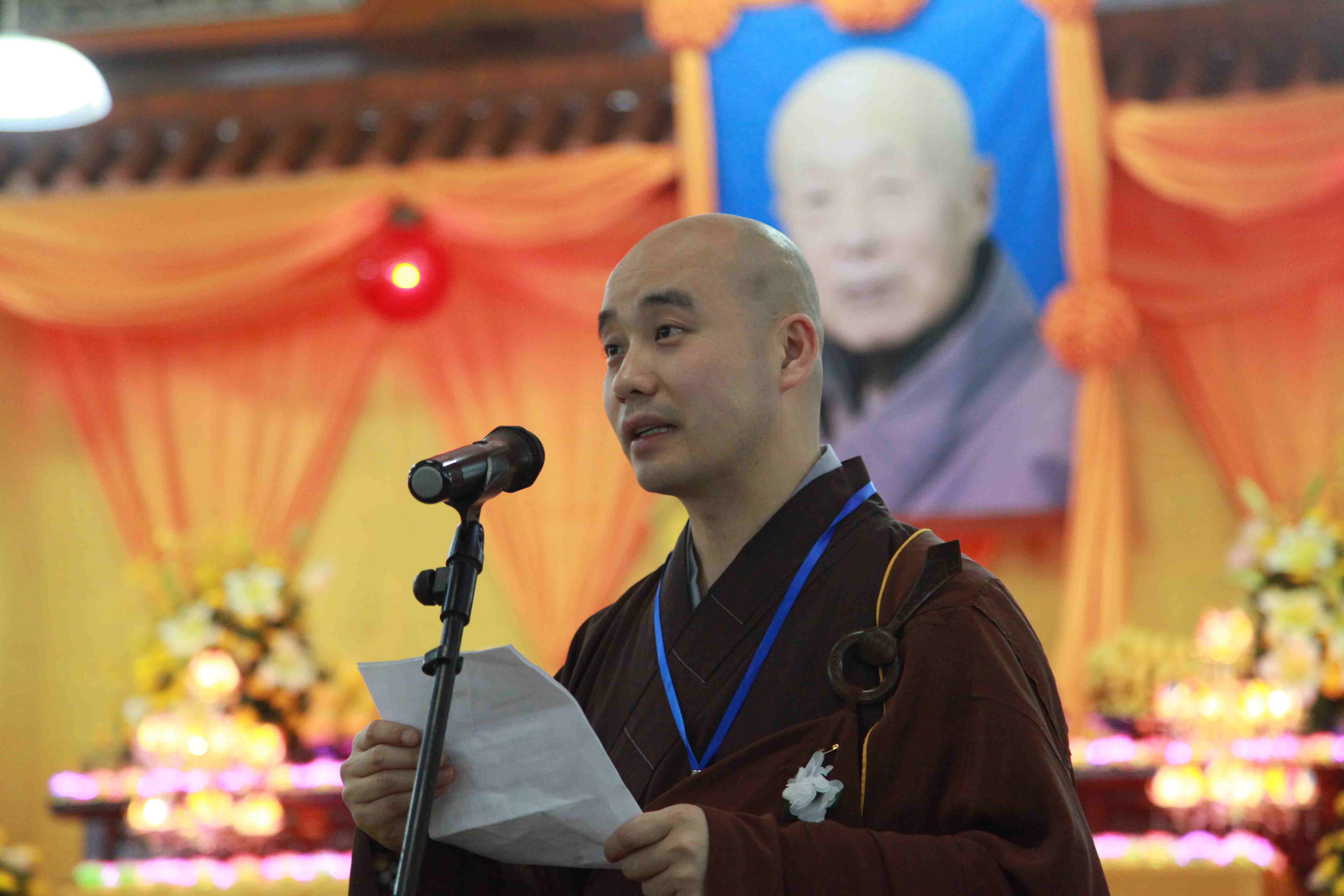 「佛教」扬州高旻寺举行德林长老追思法会