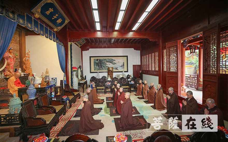 「圆通法师」道慈大和尚为圆通禅林等寺院安居僧结夏作教诫 「圆通法师」道慈大和尚为圆通禅林等寺院安居僧结夏作教诫