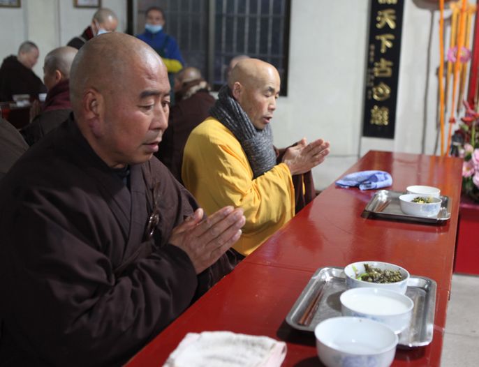 2013年2月14日慧日禅寺供佛斋天吉祥法会
