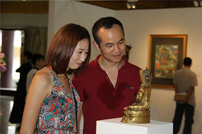 「佛教」“太阳的味道”唐卡艺术展在深圳弘法寺盛大开幕