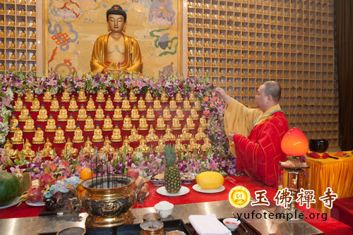 「观音」上海玉佛禅寺隆重举行“观世音菩萨圣诞纪念暨万佛堂佛像开光法会”