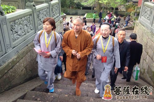 「五台山」（9.10）上海居士团发大愿自发组织朝拜五台山文殊菩萨