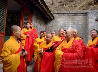 「佛教」五台山佛乐：乐僧合作很重要 传统曲目日渐消失