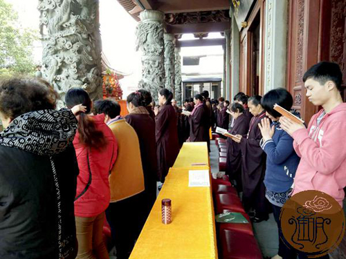 「佛教」福建厦门进明寺举行观音菩萨圣诞祈福法会