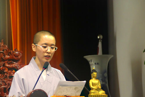 「佛教」浙江温州佛学院（女众部）2014讲经交流会在太平寺举办