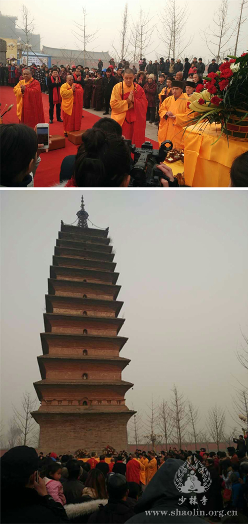 「少林寺」佛祖成道日河南嵩山少林寺普施佛粥 传递佛陀慈悲