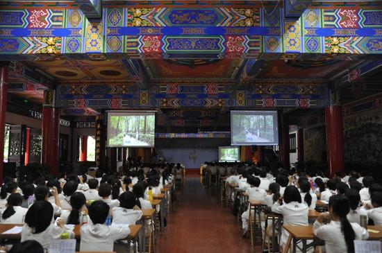 「文殊院」四川成都文殊院第十七期寺院生活体验营闭营 「文殊院」四川成都文殊院第十七期寺院生活体验营闭营