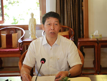 「佛教」广州市委统战部部长卢一先一行莅临大佛寺调研
