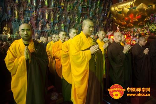 「佛教」广东韶关南华禅寺举行“六祖诞”吉祥祈福法会