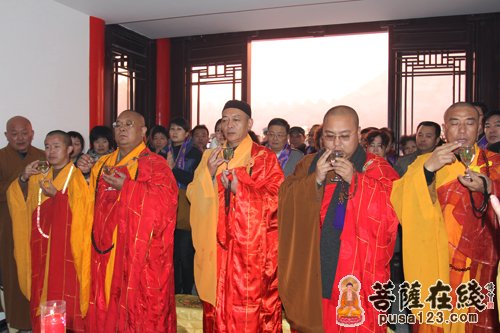 「花果山」江苏花果山海宁禅寺隆重举行恢复开放二十周年庆典暨普贤殿文殊殿方丈室开光法会