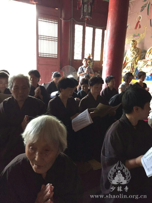 「瑜伽焰口」河南濮阳清丰普照寺为近期自然灾害往生众生举行瑜伽焰口超度法会