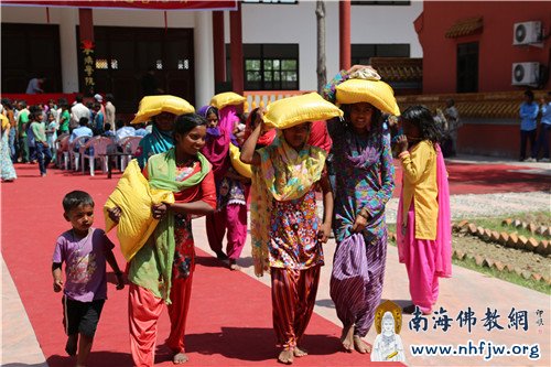 「佛教」中尼建交60周年 尼泊尔中华寺举行慈善等系列活动 「佛教」中尼建交60周年 尼泊尔中华寺举行慈善等系列活动