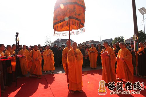 「佛教」上海广福讲寺举行全堂佛像开光暨玄光法师升座庆典