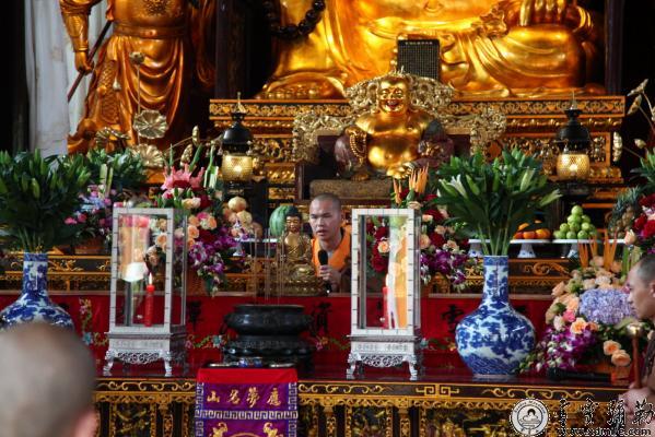 「奉化」浙江奉化雪窦山资圣禅寺三坛大戒法会隆重拉开帷幕