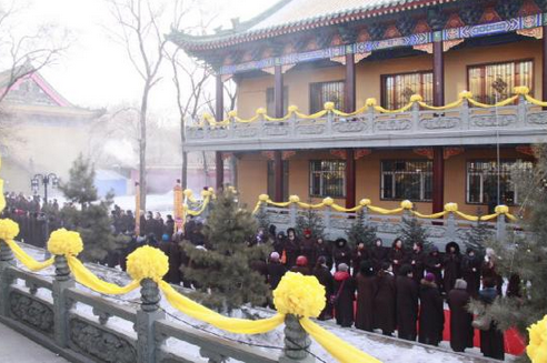 「佛教」黑龙江大庆果城寺追思上果下成老法师系列报道