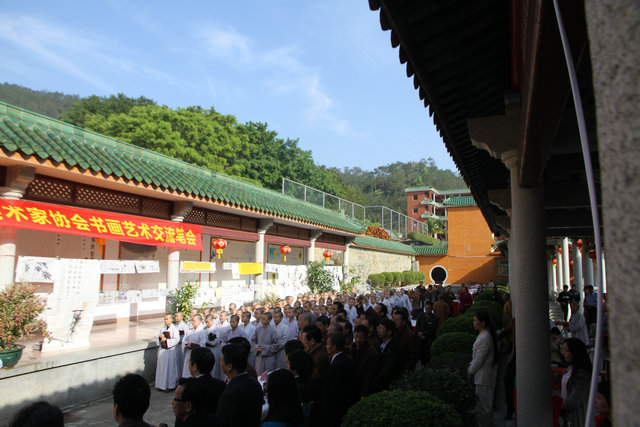 「艺术」广东尼众佛学院书画艺术交流笔会 「艺术」广东尼众佛学院书画艺术交流笔会