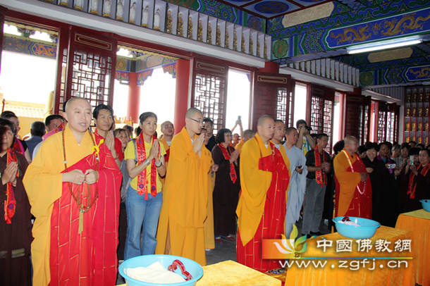 「东方之星号」河北威县普济寺三千地藏圣像开光法会暨为“东方之星”客船祈福法会圆满