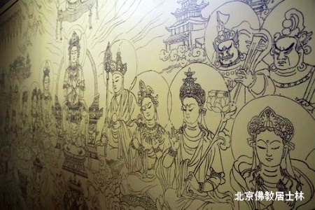 「佛教」北京佛教居士林弥勒殿初具规模