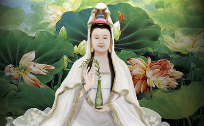 「观音」妙善孝心感动天地，功德圆满化作观世音