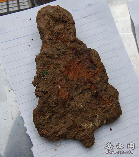 「佛牙舍利」安徽岳西县资福寺塔寻遗 发现佛骨佛牙舍利