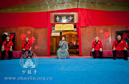 「少林寺」美国少林文化中心举行2012年美国加州少林寺日庆典活动