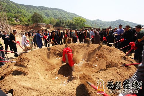 「佛教」净慧长老示寂周年追思法会暨舍利塔奠基在湖北四祖寺举行