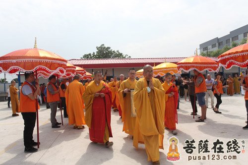 「佛教」上海大方禅院易地隆庆寺重建工程奠基庆典隆重举行