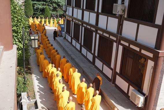 「佛教」陕西法门寺开启传授三坛大戒法会