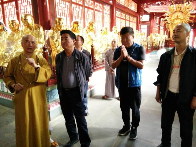 「佛教」云南省民宗委业务一处到昆明华亭寺调研