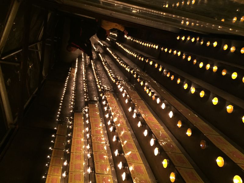 「佛教」北京大觉堂五台山供灯，祁请善知识长久住世