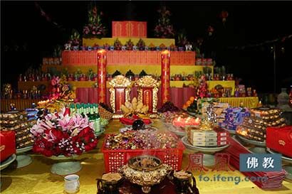 「弘法寺」广东深圳弘法寺举行首届迎新春供佛斋天祈福法会