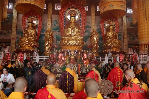 「佛教」广东河源福源寺隆重举行开光庆典法会