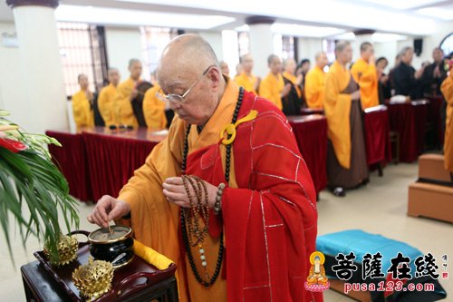 「佛教」上海沉香阁举行应慈长老圆寂五十周年祭传供法会