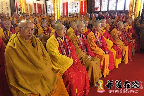 「佛教」隆醒大和尚升归元法座 传正法眼 承祖师意