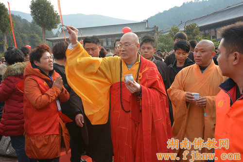 「佛教」湖南浏阳市宝盖寺大雄宝殿奠基仪式隆重举行