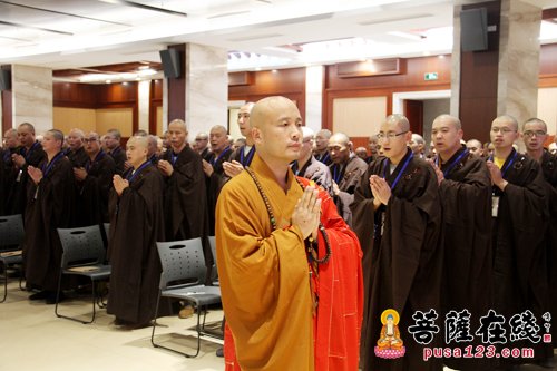 「佛教」七塔禅寺传授三坛大戒法会礼请达照法师作佛学专题讲座