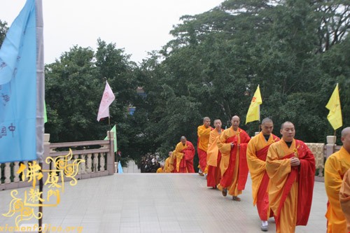 厦门南普陀寺隆重举行消灾延寿万佛法会