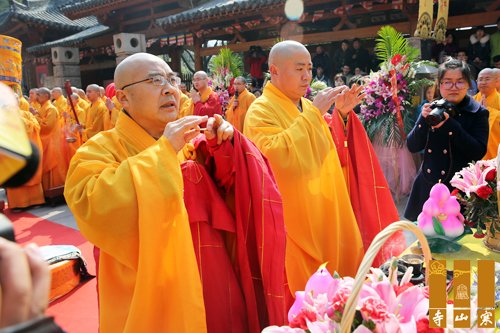 「寒山寺」江苏苏州寒山寺隆重举行丙申年和合梦放生法会