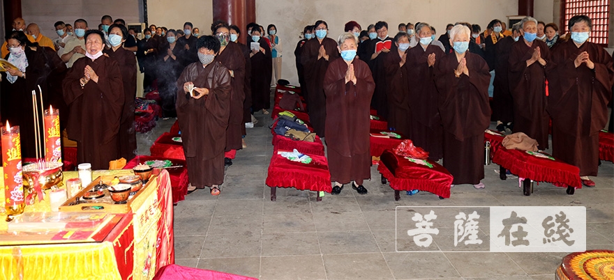 「佛教」徐州云龙山兴化禅寺举行观音七祝圣法会