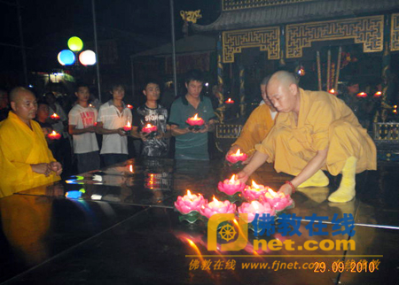 「佛教」广东汕头谷祥寺燃灯古佛圣诞传灯法会举行