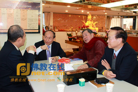「佛教」世佛联秘书长帕洛一行参访台湾中华佛教居士会