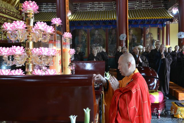 「大安法师」江西东林祖庭2013年五一精进佛七开始