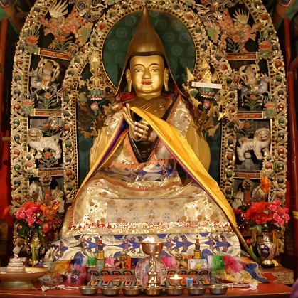 「佛教」燃灯节 | 纪念三界法王宗喀巴大师圆寂601周年！祈愿智慧之光遍布虚空！